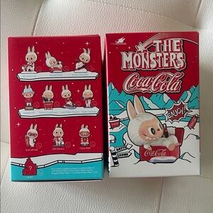 Coca-Cola The Monsters Collectible Box Set - Red, Teal, White